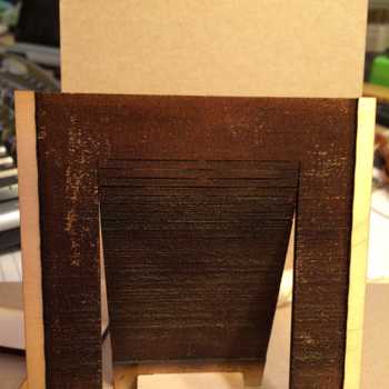 ProofGrade Projects and Pre-Release Glowforge :glowforge: Living Hinge Photo Holder