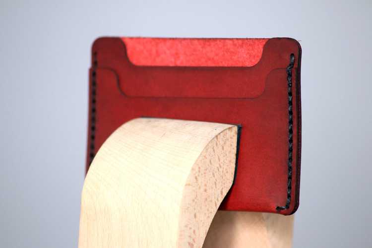 First Leather Project on the