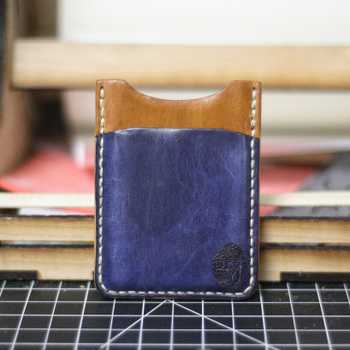 Two-tone leather wallets and more!