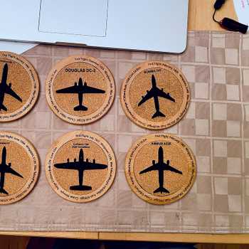 Airliner Coasters