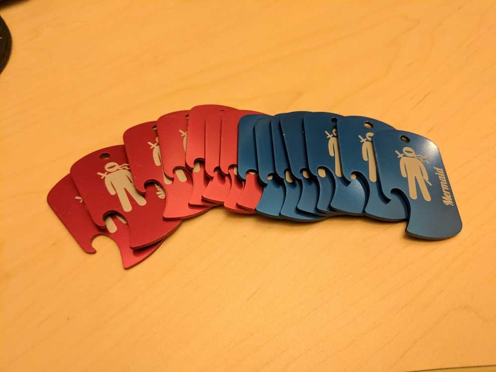 Anodized Aluminum Keychains | Glowforge