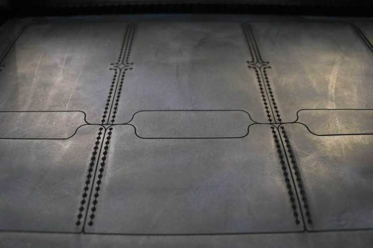 First Leather Project on the