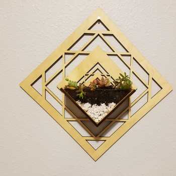 Beta Project: Wall Hanging Succulent Planters Concept