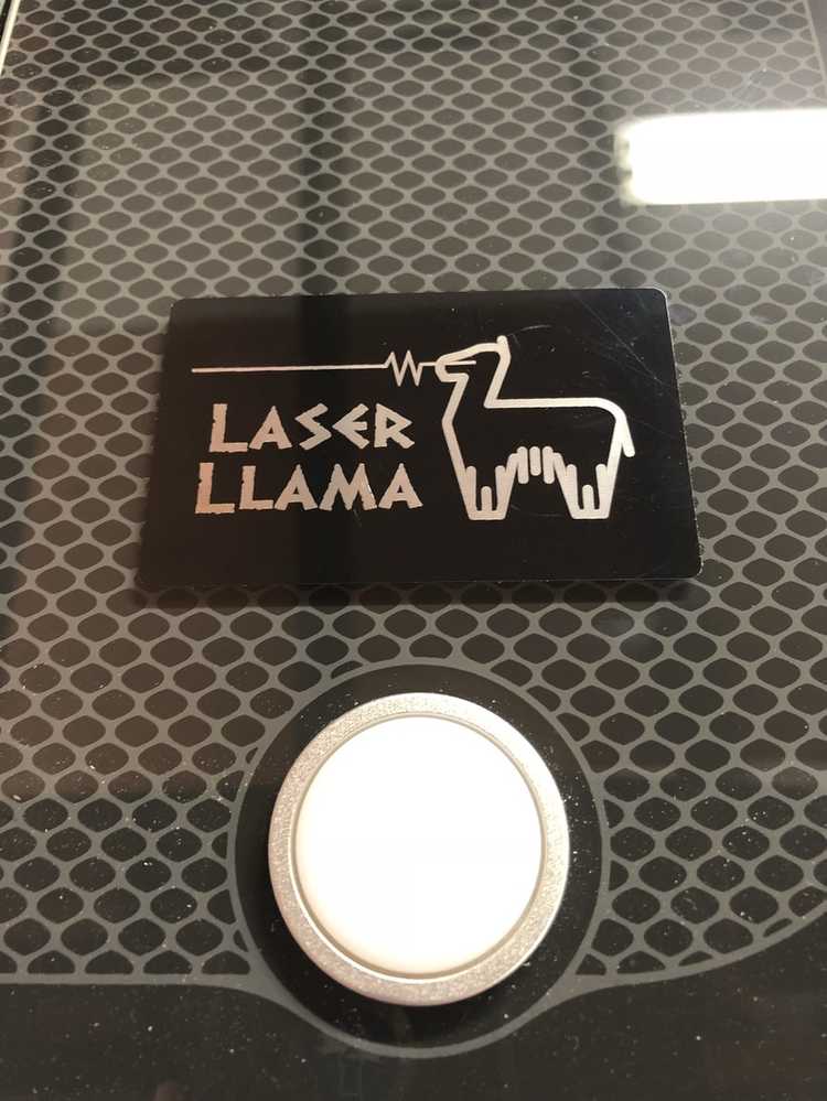 Anodized Aluminum Name Badge for my GF