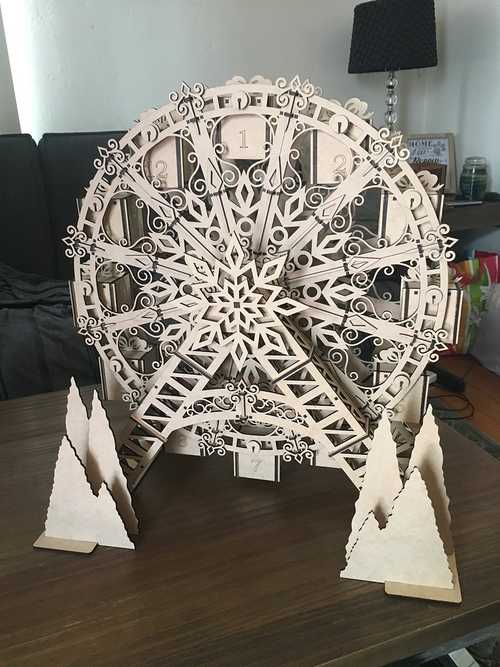 Finally Finished Advent Calendar Ferris Wheel