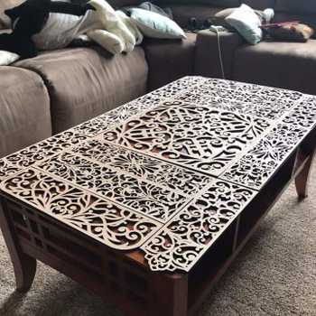 New coffee table top