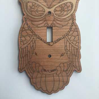 Owl Light Switch Plate Cover!