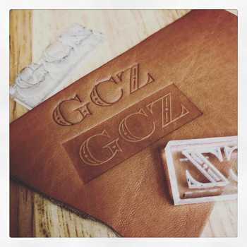Testing Acrylic for Leather Stamps